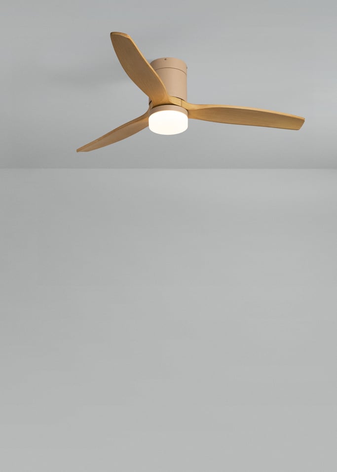 WIND CALM - Cichy wentylator sufitowy 40W z technicznymi łopatkami ABS w różnych rozmiarach, obraz z galerii 2