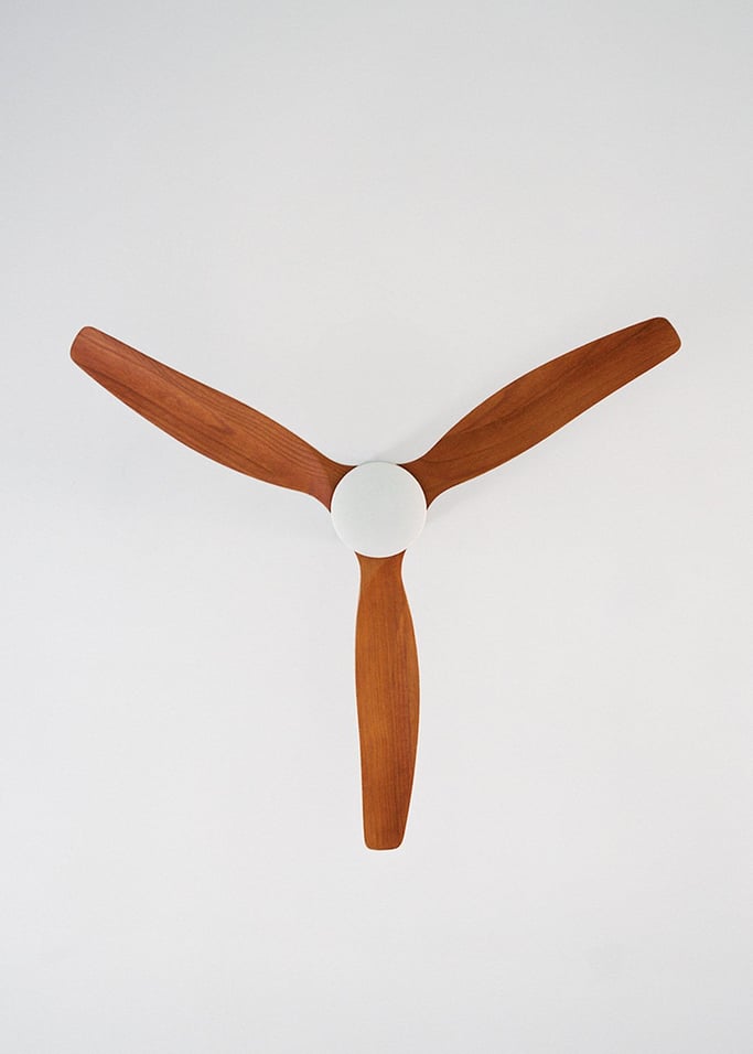 WIND CALM NATURAL WOOD - Wentylator sufitowy 40W cichy 100% drewno, obraz z galerii 5