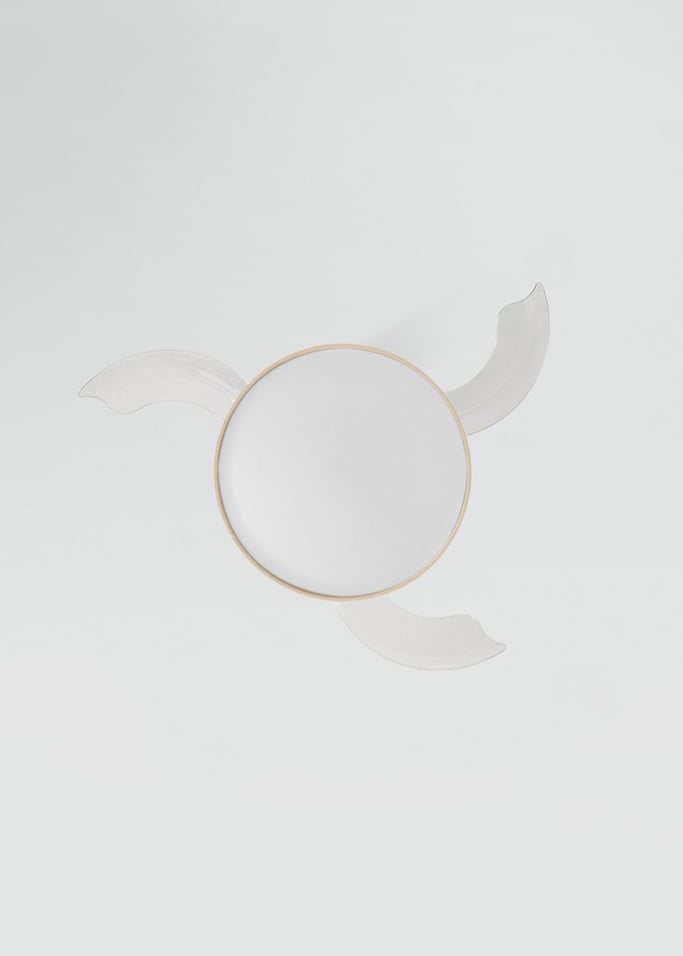 WIND CLEAR STUDIO - Wentylator sufitowy 40W cichy z chowanymi łopatkami i oświetleniem LED, różne rozmiary, obraz z galerii 6