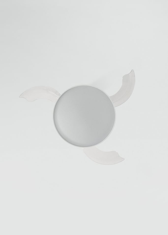 WIND CLEAR STUDIO - Wentylator sufitowy 40W cichy z chowanymi łopatkami i oświetleniem LED, różne rozmiary, obraz z galerii 6