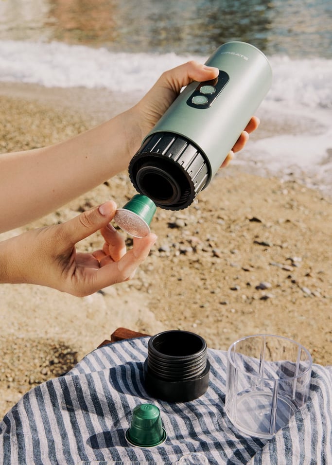 THERA MOVE - Przenośny ekspres do kawy 15 bar na kapsułki i kawę mieloną, obraz z galerii 5