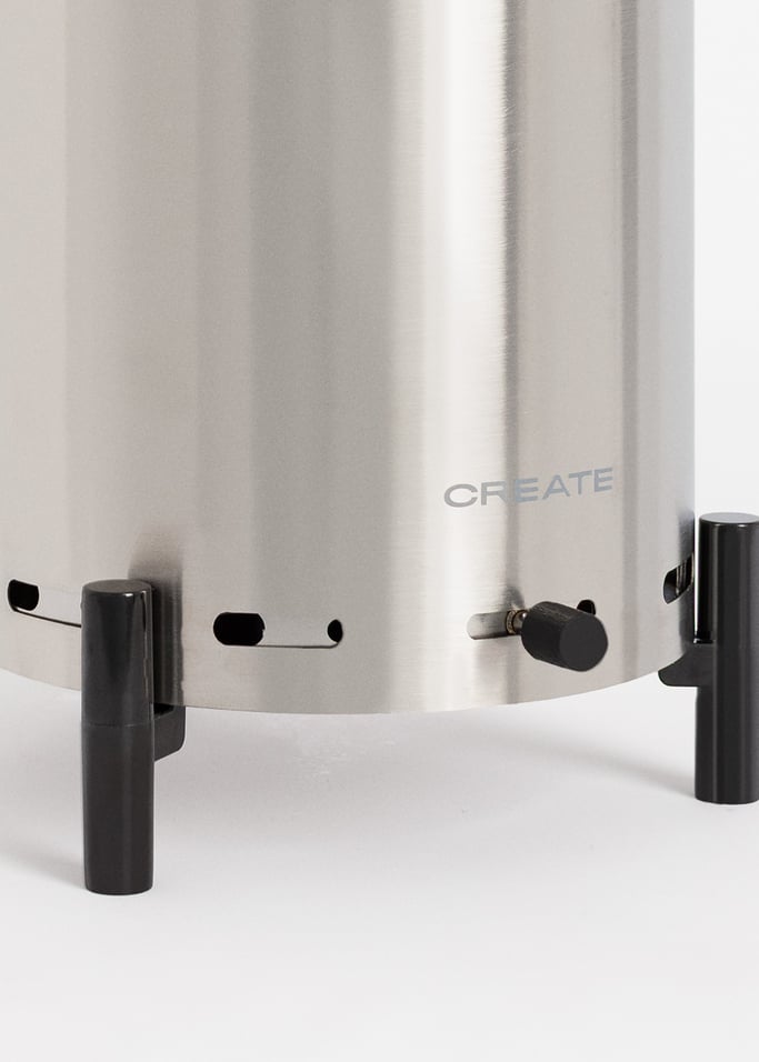 FIRE PIT COMPACT - Stolikowy kominek zewnętrzny 1,5 kW na bezdymne pellet, obraz z galerii 6