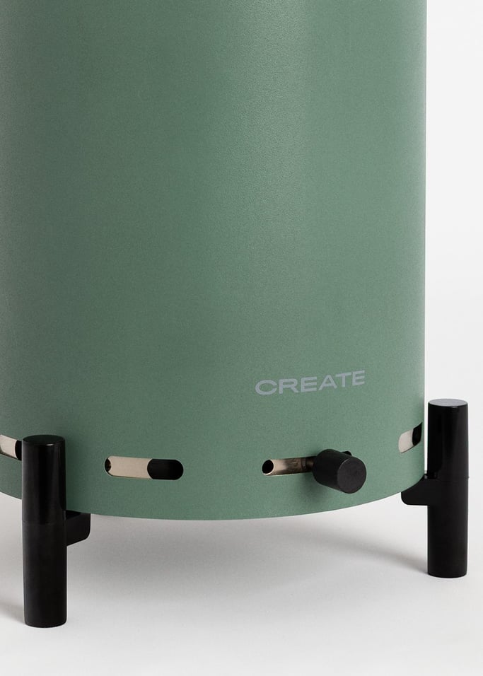 FIRE PIT COMPACT - Stolikowy kominek zewnętrzny 1,5 kW na bezdymne pellet, obraz z galerii 6