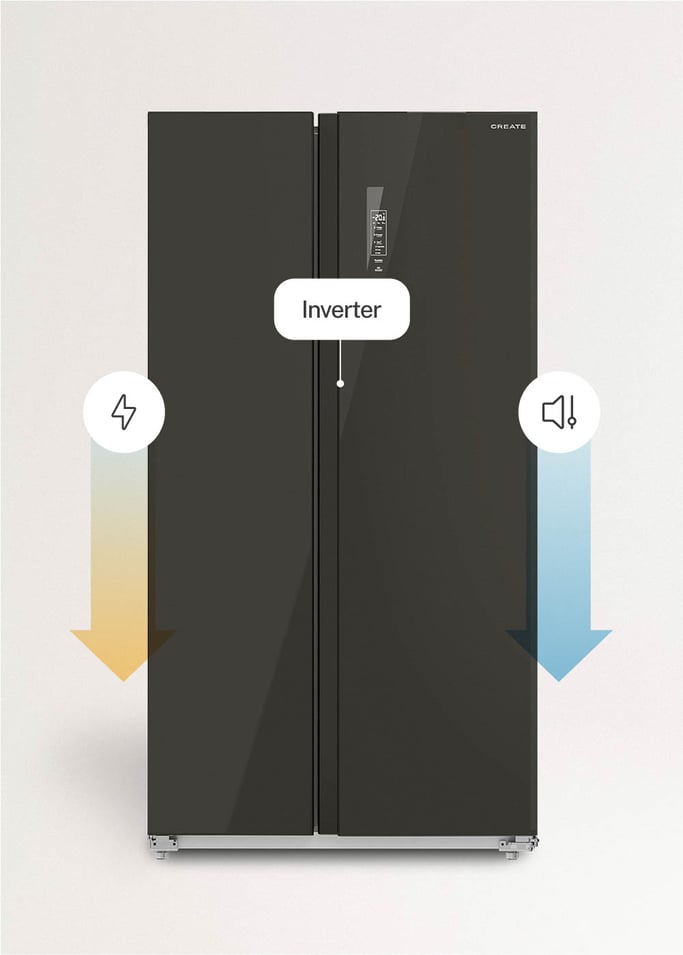 FRIDGE STUDIO SIDE BY SIDE 550 -  Lodówka typu side by side o pojemności 550 l No Frost, obraz z galerii 6