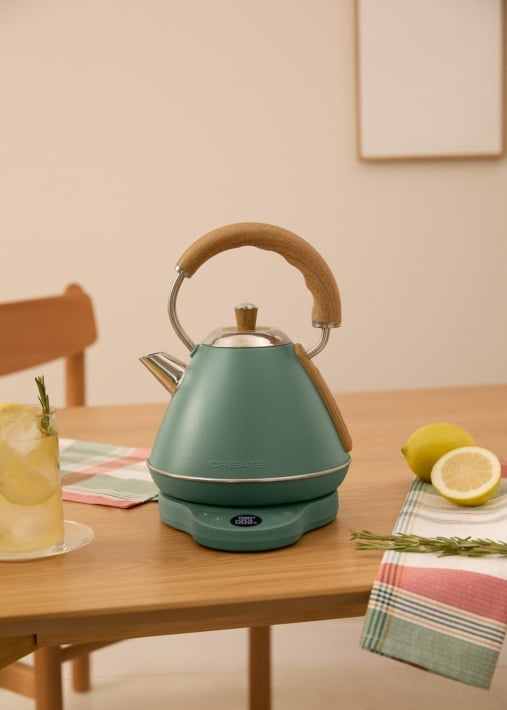 Kup KETTLE RETRO PRO - Czajnik elektryczny 1 L z regulacją temperatury