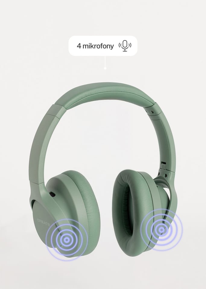 HEADPHONES ANC STUDIO - Bezprzewodowe słuchawki nauszne z redukcją hałasu, obraz z galerii 6