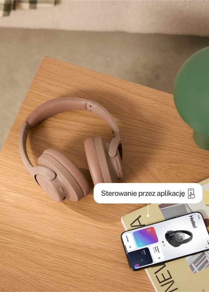 HEADPHONES ANC STUDIO - Bezprzewodowe słuchawki nauszne z redukcją hałasu, obraz z galerii 6