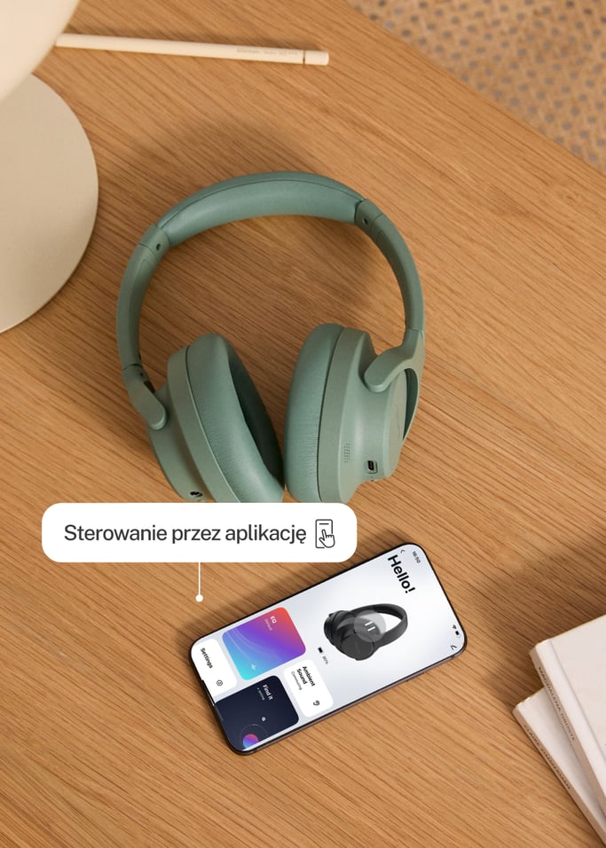 HEADPHONES ANC STUDIO - Bezprzewodowe słuchawki nauszne z redukcją hałasu, obraz z galerii 7