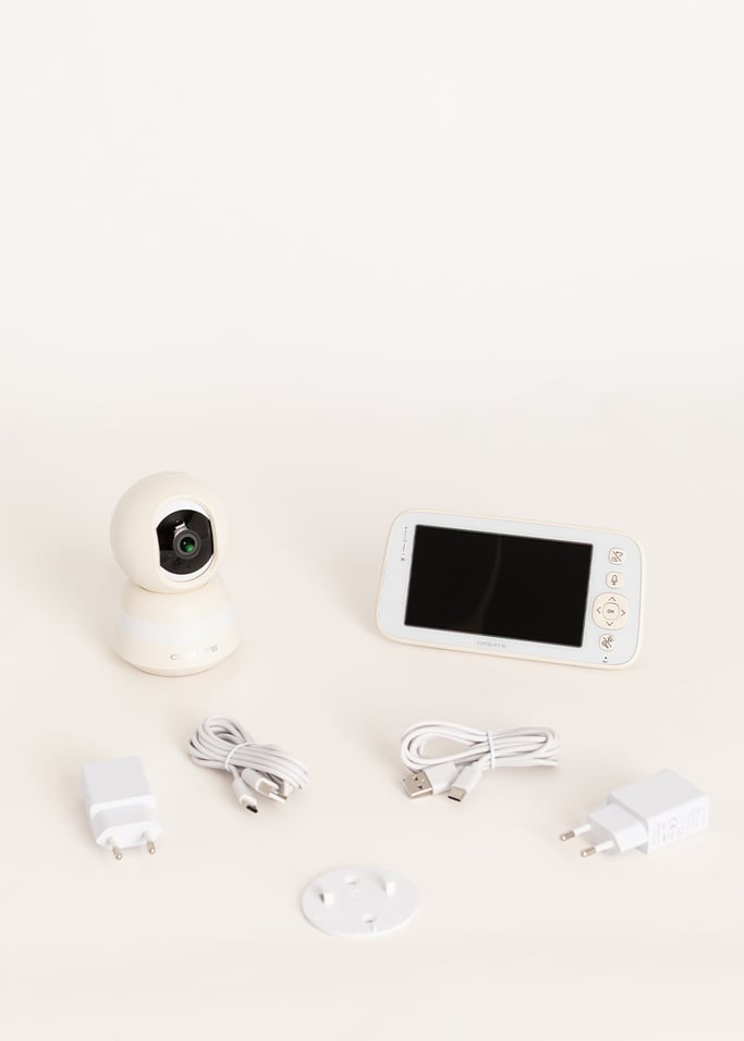 BABY CAM CONNECT PRO - Kamera do monitorowania dziecka z wifi, monitorem i dźwiękiem dwukierunkowym, obraz z galerii 13