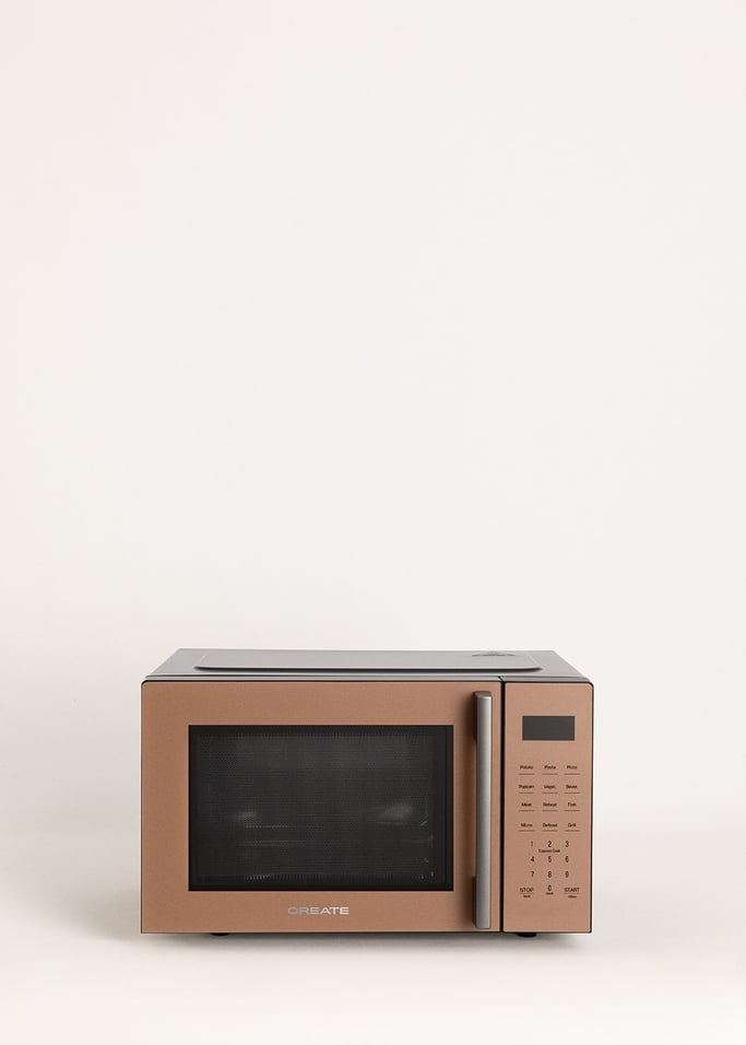 MICROWAVE STUDIO - Kuchenka mikrofalowa 23 l z funkcją grilla i piekarnikiem 1000 W, obraz z galerii 4