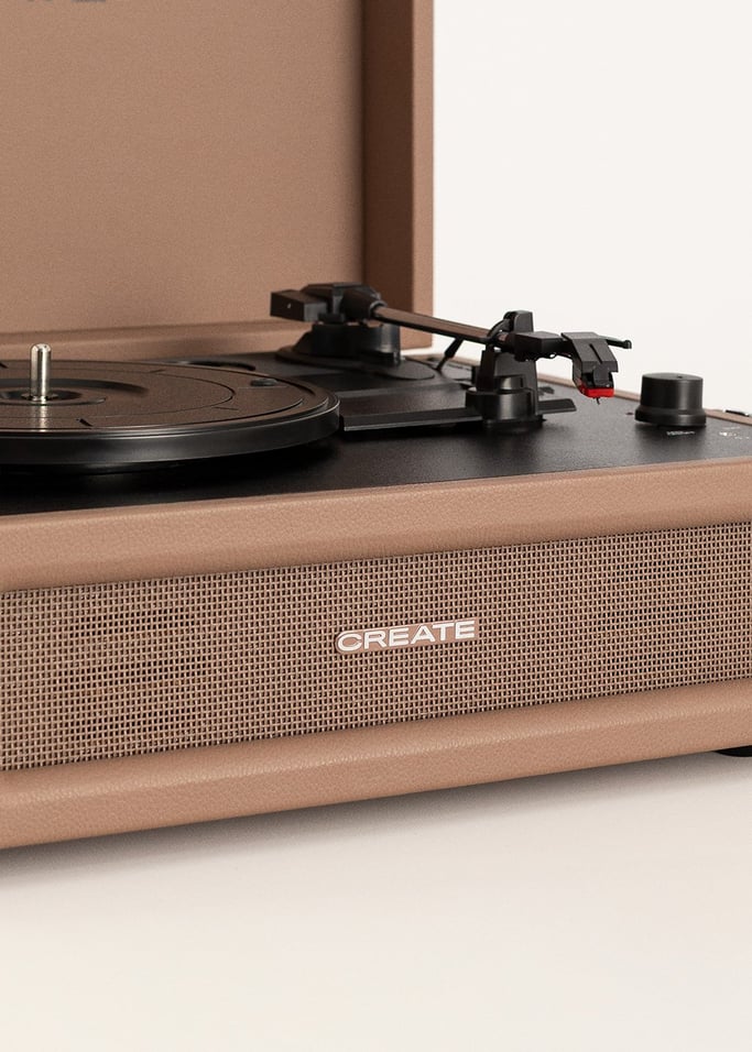 RECORD PLAYER RETRO - Gramofon Retro z Bluetooth, USB, MicroSD y MP3 record/player, obraz z galerii 7