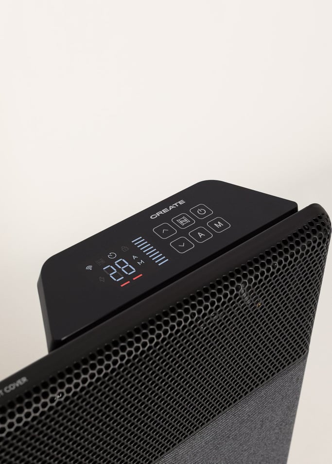 WARM TEXTILE INVERTER - Konwektor Inverter ścienny lub podłogowy z WiFi 1500W / 2000W, obraz z galerii 5