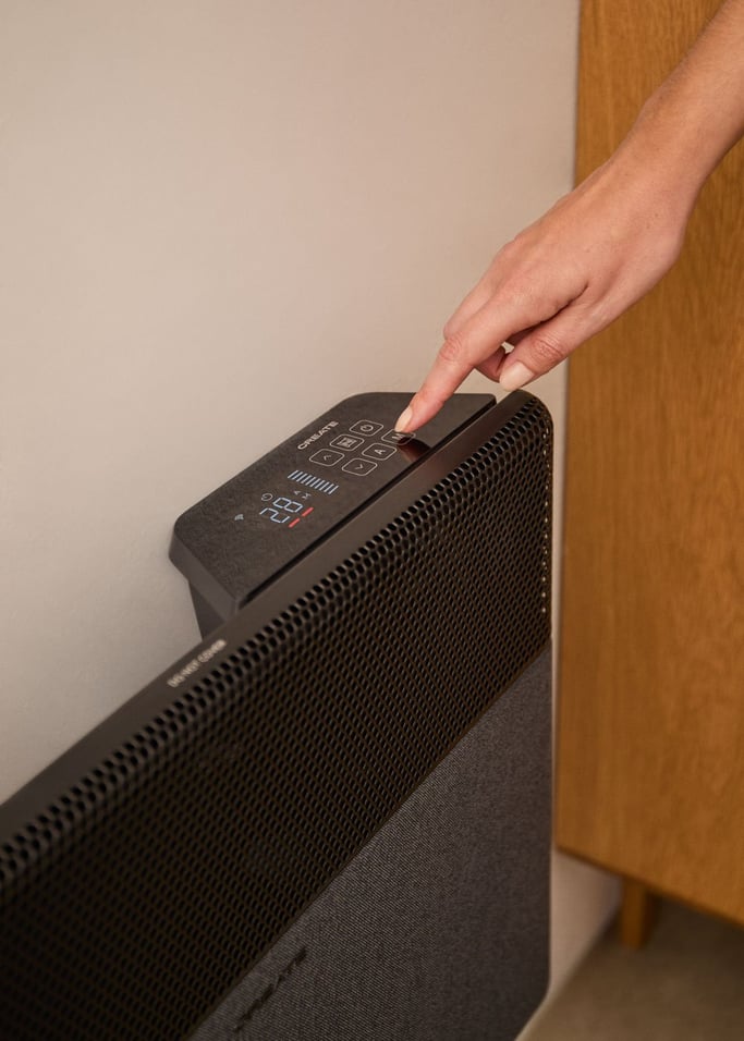 WARM TEXTILE INVERTER - Konwektor Inverter ścienny lub podłogowy z WiFi 1500W / 2000W, obraz z galerii 3