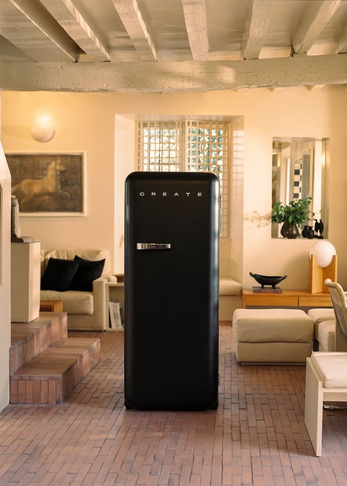 FRIDGE RETRO 281L - Lodówka w stylu retro, obraz z galerii 1