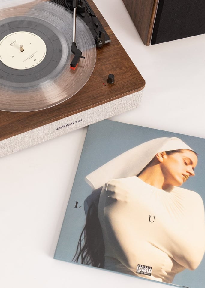 Pakiet winylowy LUX Rosalíi + gramofon RECORD PLAYER PRO z głośnikami, obraz z galerii 1