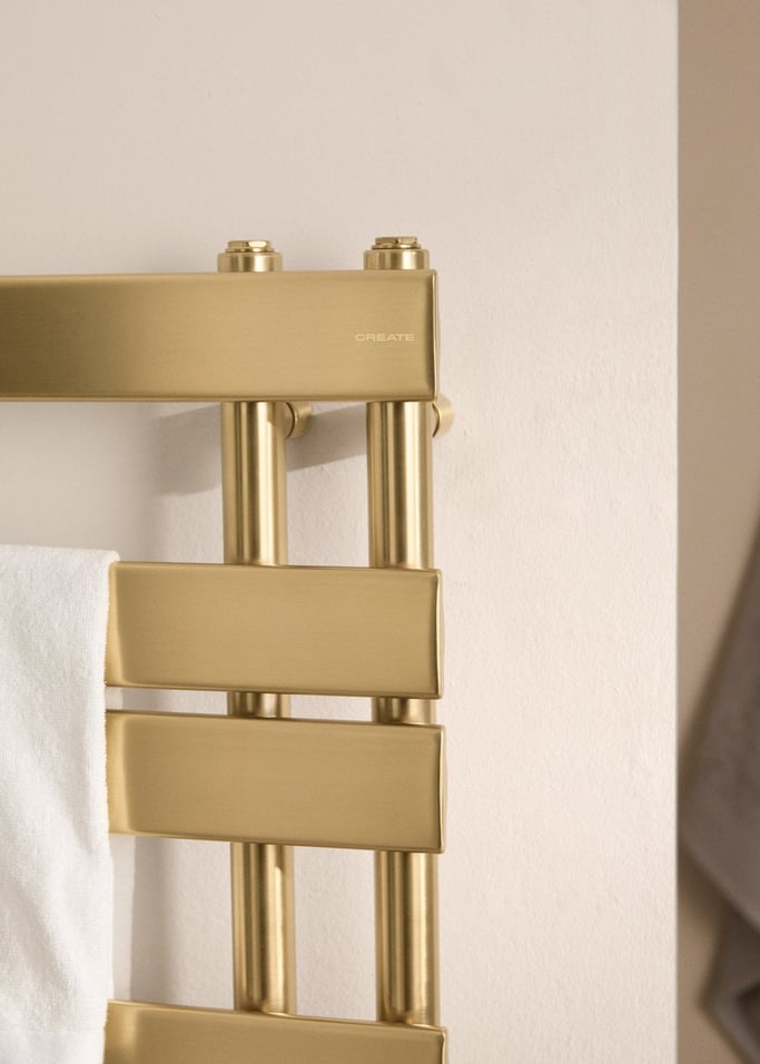 WARM TOWEL MODERN - Elektryczny wieszak na ręczniki olejowe 400W , obraz z galerii 2