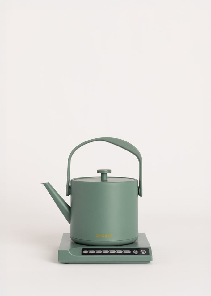 HATTORI -  Elektryczny czajnik 0,5 l z regulacją temperatury, obraz z galerii 5