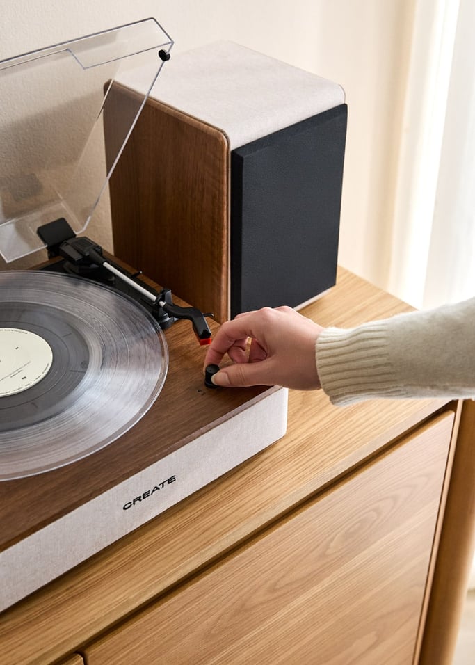 RECORD PLAYER PRO - Gramofon z 2 zewnętrznymi głośnikami, Bluetooth i wyjściem RCA, obraz z galerii 4