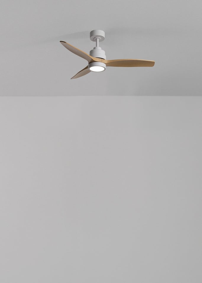 WIND STYLANCE - Cichy wentylator sufitowy 40 W z łopatkami z technicznego ABS, dostępny w różnych rozmiarach., obraz z galerii 2