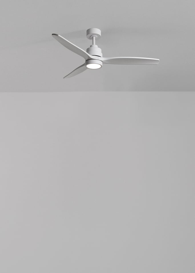 WIND STYLANCE - Cichy wentylator sufitowy 40 W z łopatkami z technicznego ABS, dostępny w różnych rozmiarach., obraz z galerii 2