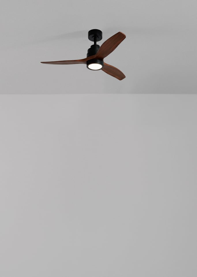 WIND STYLANCE - Cichy wentylator sufitowy 40 W z łopatkami z technicznego ABS, dostępny w różnych rozmiarach, obraz z galerii 2