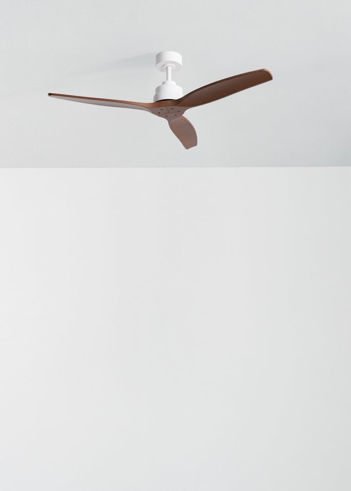 WIND STYLANCE - Cichy wentylator sufitowy 40 W z łopatkami z technicznego ABS, dostępny w różnych rozmiarach, obraz z galerii 2