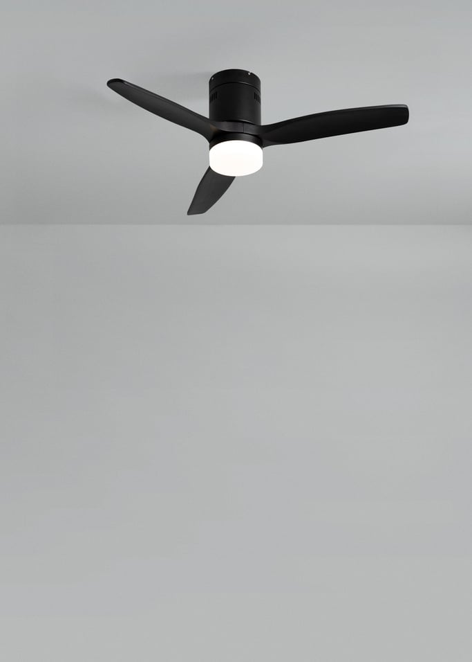 WIND CALM NATURAL WOOD - Wentylator sufitowy 40W cichy 100% drewno, obraz z galerii 2