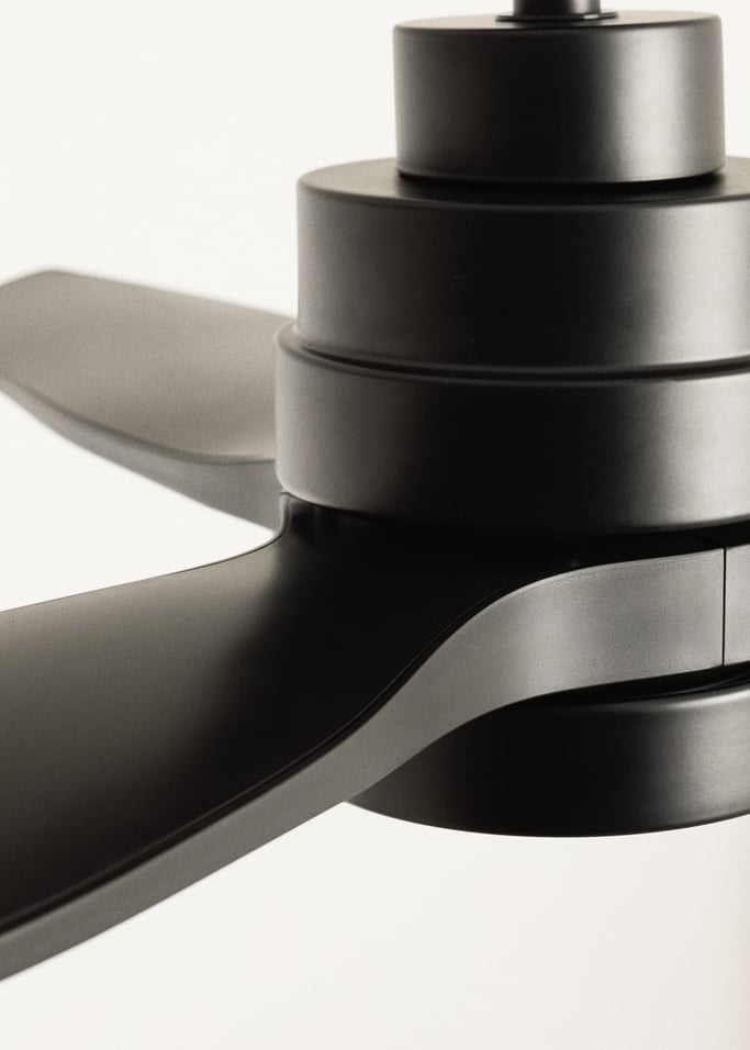 WIND STYLANCE - Cichy wentylator sufitowy 40 W z łopatkami z technicznego ABS, dostępny w różnych rozmiarach, obraz z galerii 5