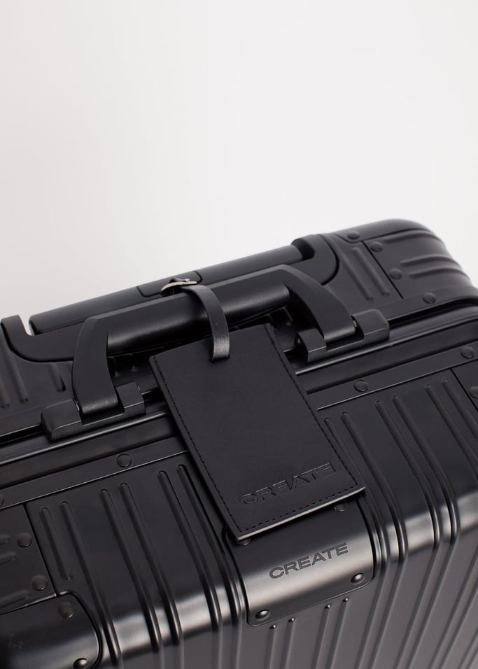 LUGGAGE ALUMINIUM - Twarda walizka aluminiowa z zamkiem TSA i kółkami wielokierunkowymi, obraz z galerii 8