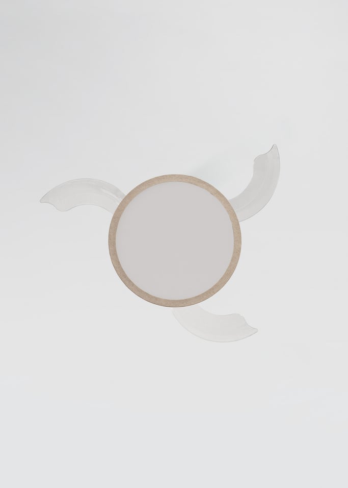 WIND CLEAR STUDIO - Wentylator sufitowy 40W cichy z chowanymi łopatkami i oświetleniem LED, różne rozmiary, obraz z galerii 7