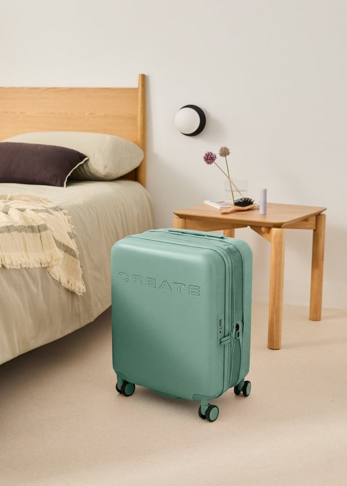 LUGGAGE STUDIO - Sztywna walizka z poliwęglanu z zamkiem TSA i wielokierunkowymi kółkami, obraz z galerii 1
