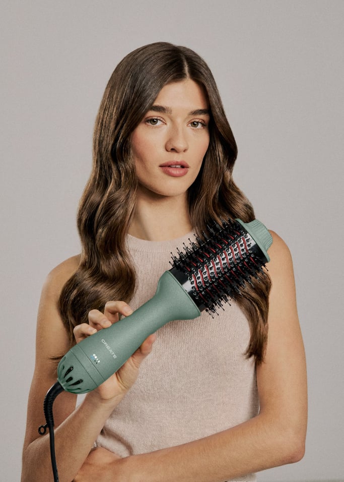 CERAMIC LED VOLUME STYLER - Szczotka zwiększająca objętość z podwójną terapią LED, obraz z galerii 7