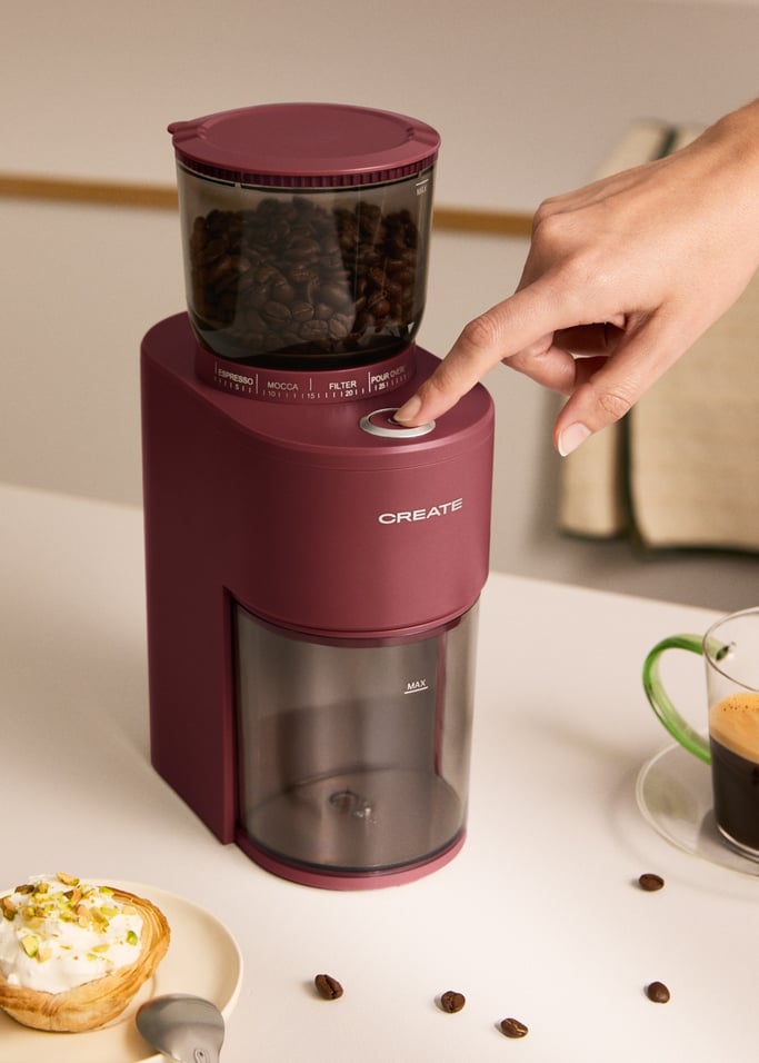 COFFEE GRINDER STUDIO PRO - Młynek do kawy ze zbiornikiem i 38 stopniami mielenia, obraz z galerii 3