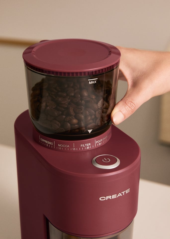 COFFEE GRINDER STUDIO PRO - Młynek do kawy ze zbiornikiem i 38 stopniami mielenia, obraz z galerii 4