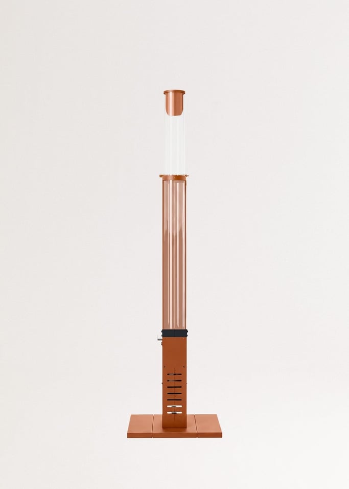 FIRE TUBE HEATER SLIM - Piec zewnętrzny 8,2 kW na pellet, bez dymu, obraz z galerii 6