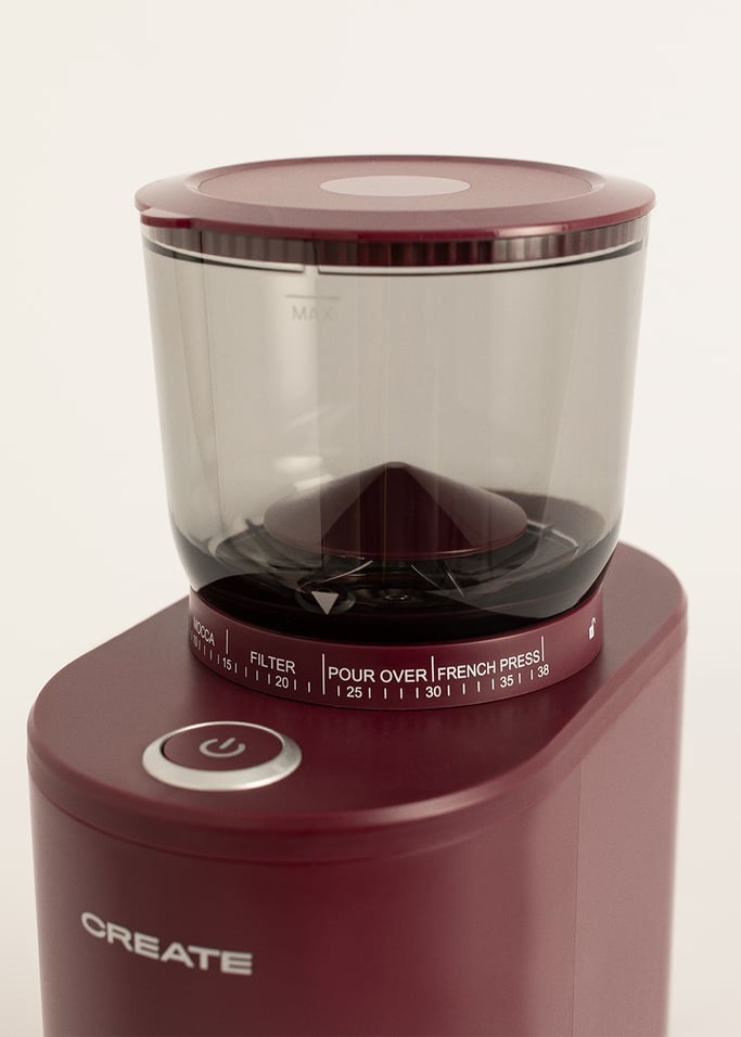 COFFEE GRINDER STUDIO PRO - Młynek do kawy ze zbiornikiem i 38 stopniami mielenia, obraz z galerii 11