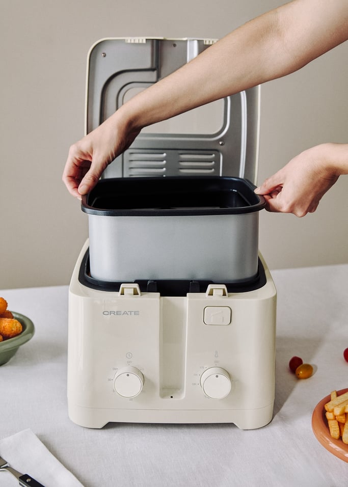 OIL FRYER - Frytkownica 2,5 L z filtrem zapachów i okienkiem podglądu, obraz z galerii 7