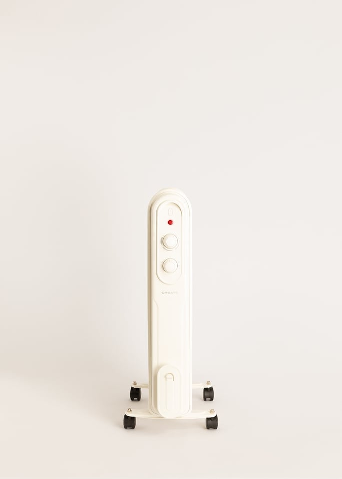 WARM OIL RETRO - Grzejnik olejowy 2000 W z 9 żeberkami i kółkami, obraz z galerii 7