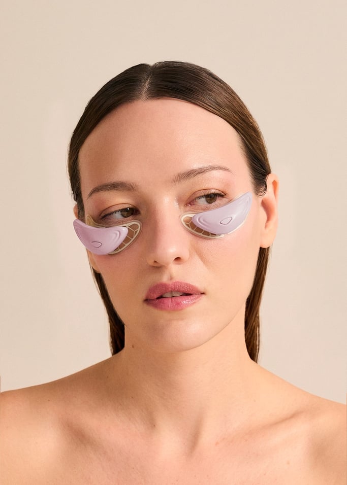 SKINCARE LED EYE PATCH 2 in 1 - Płatki pod oczy z EMS, terapią czerwonym światłem LED i etui ładującym, obraz z galerii 7