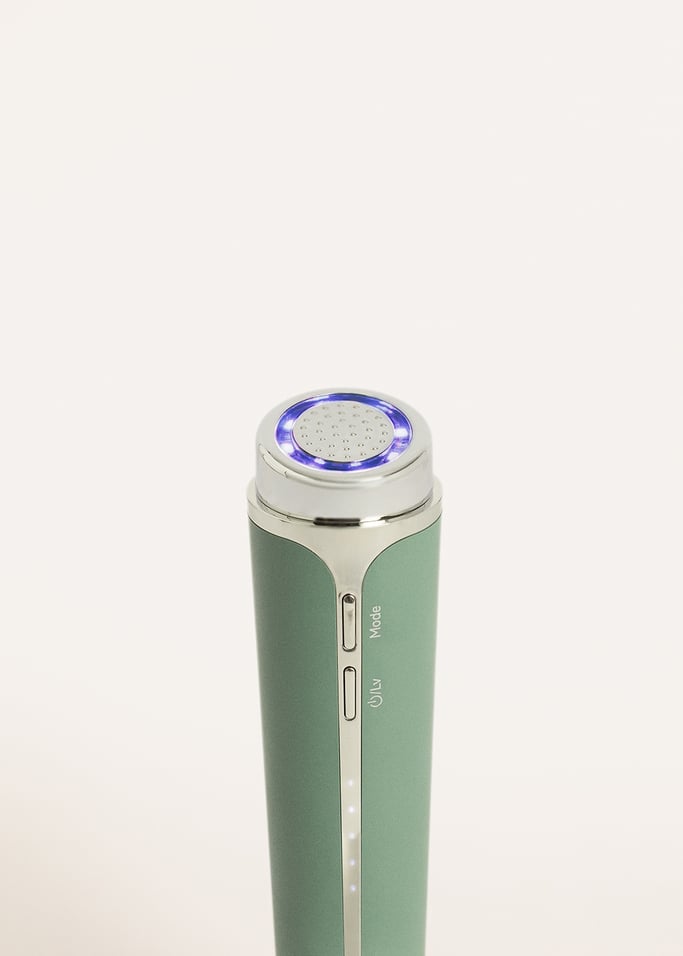 SKINCARE RF BOOSTER 5 in 1 - Urządzenie do pielęgnacji twarzy 5 w 1 z podwójną głowicą, RF, EMS, Airshot i LED, obraz z galerii 10
