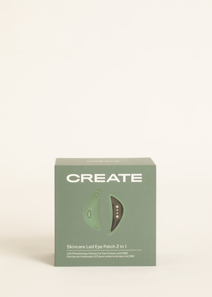 SKINCARE LED EYE PATCH 2 in 1 - Płatki pod oczy z EMS, terapią czerwonym światłem LED i etui ładującym, obraz z galerii 12