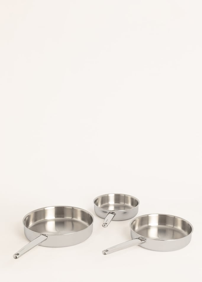 STEEL PAN - Patelnię ze stali nierdzewnej o konstrukcji trójwarstwowej, obraz z galerii 9