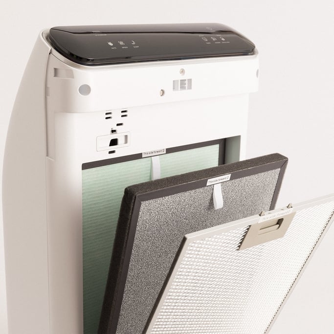 Filtr antybakteryjny + HEPA do oczyszczacza powietrza AIR PURE PRO, obraz z galerii 7