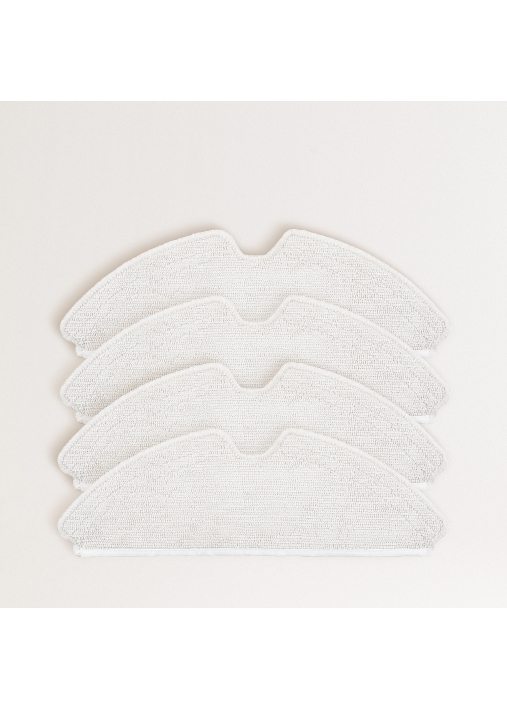 PACK de 4 esfregões de chão de microfibra para robot aspirador NETBOT LS27