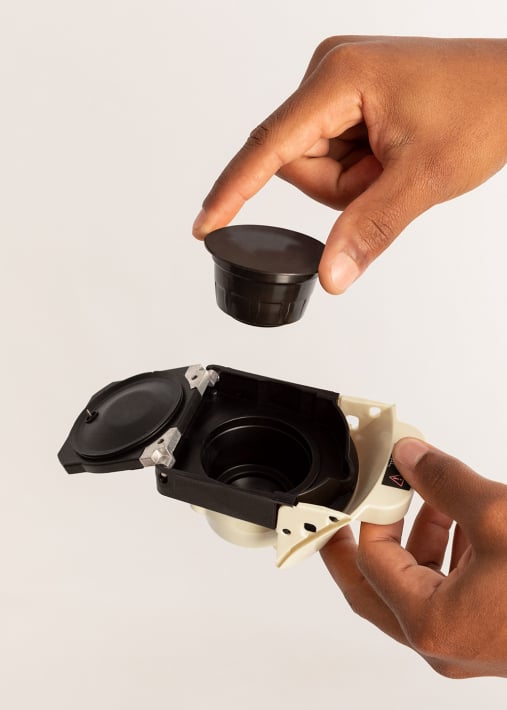 Adaptadores para máquina de café multicápsulas e café moído POTTS