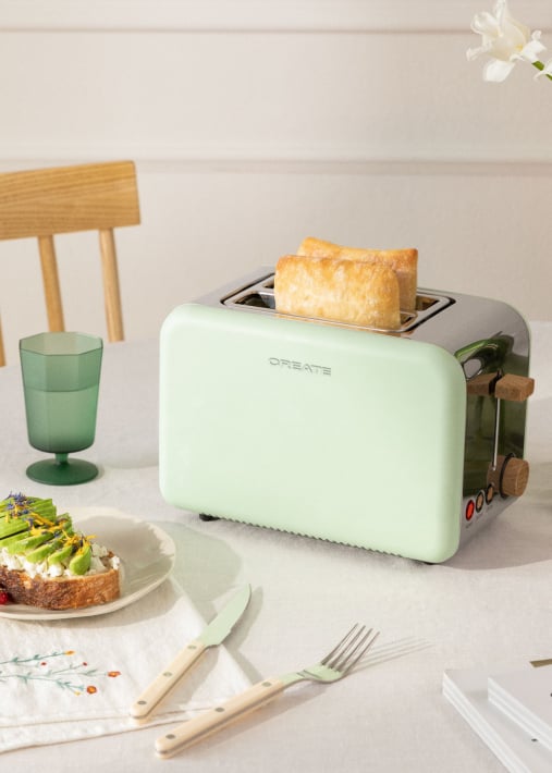 TOAST RETRO - Torradeira para fatias largas
