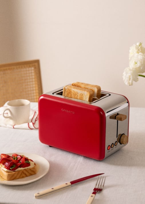 TOAST RETRO - Torradeira para fatias largas