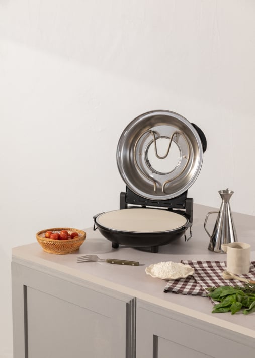 PIZZA MAKER - Forno elétrico para pizzas assadas na pedra