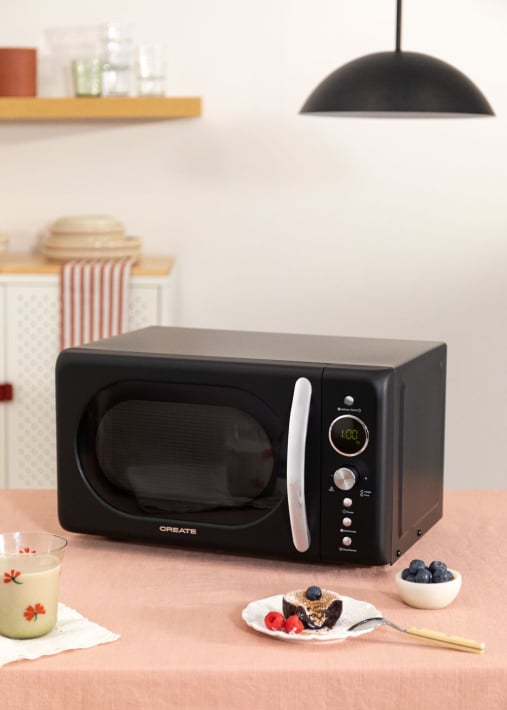 MICROWAVE RETRO - Micro-ondas 20L grill digital 900W