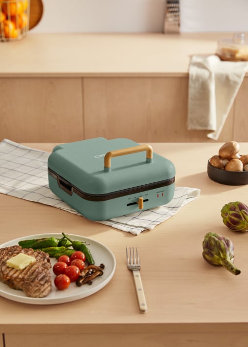 STONE STUDIO PRO - Grill multifunções com abertura de 180º